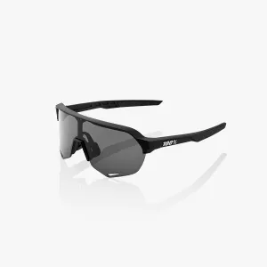 100% S2 Sunglasses - Soft Tack Black (Smoke Lens)
