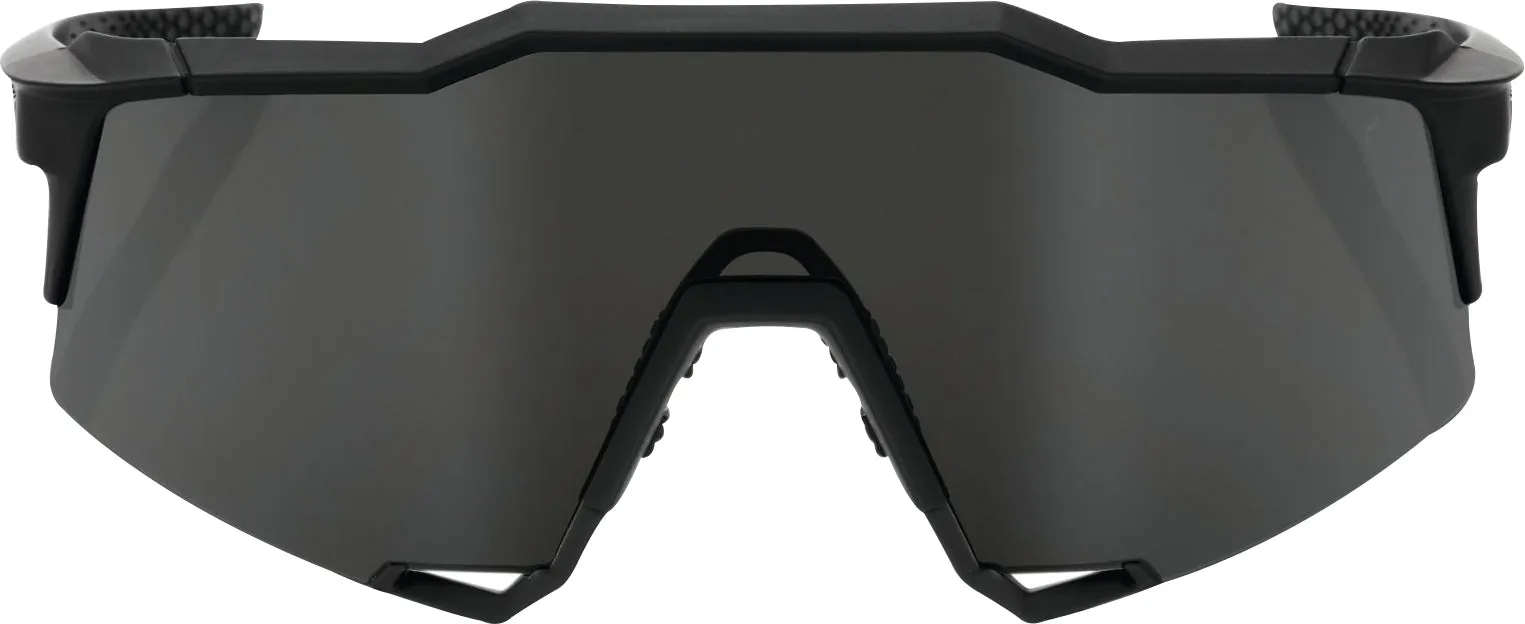 100% Speedcraft Cycling Sunglasses - Soft Tact Black