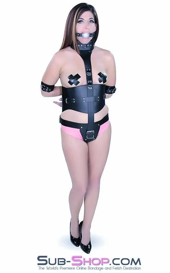 9709HS      Top to Bottom Collar, Belt & Chastity Set