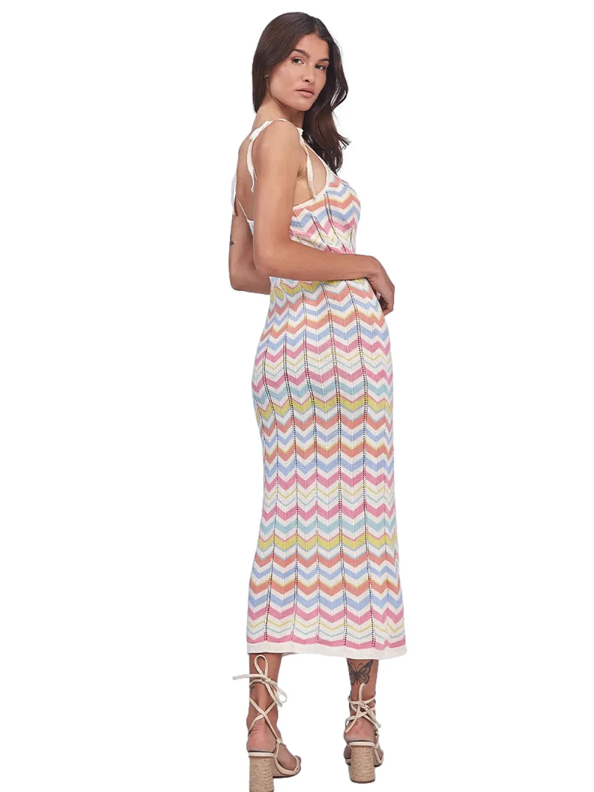 Adele Multicolor Knitted Dress ::RET