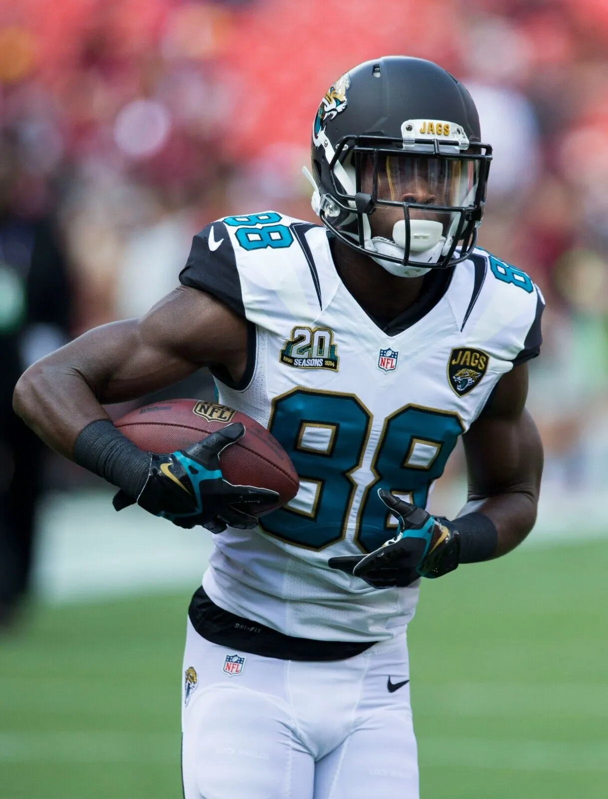 Allen Hurns Signed Jaguars Jersey (Schwartz) Jacksonville All Pro Wide Receiver