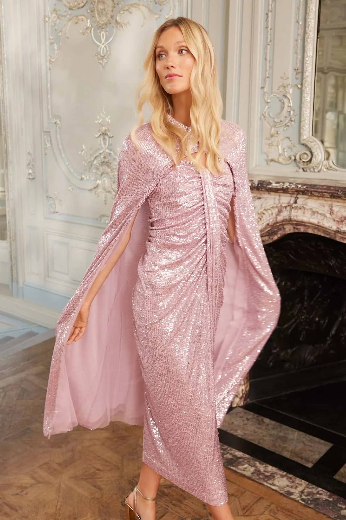 Amora Long Cape