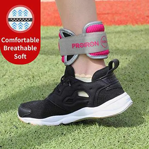 Ankle Weights Wrist Leg Weights for Women Men 0.5kg-2kg
