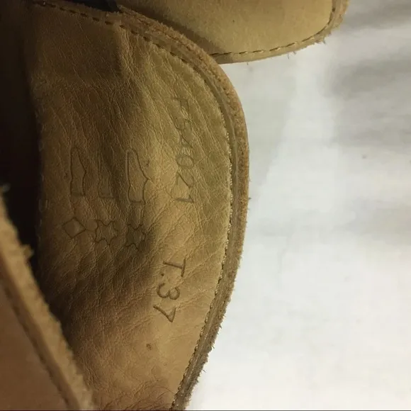 APC Leather Wedge Booties