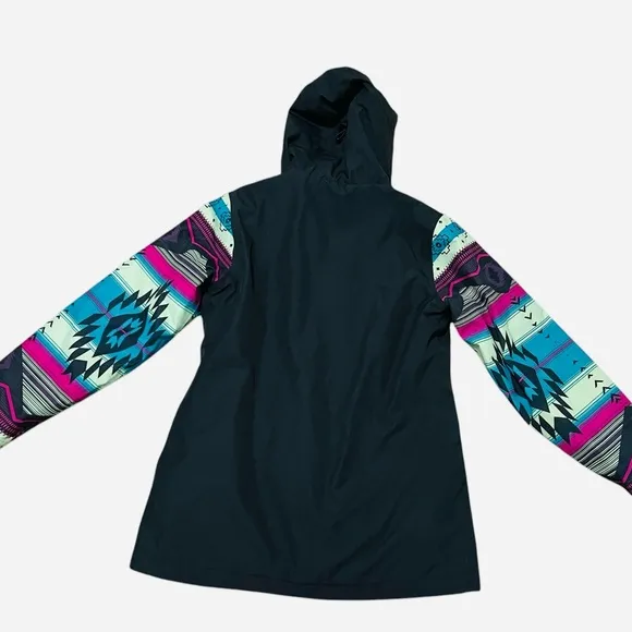 Aperture Women's Insulated Colorful Aztec Print Ski &amp; Snowboarding Jacket Size M