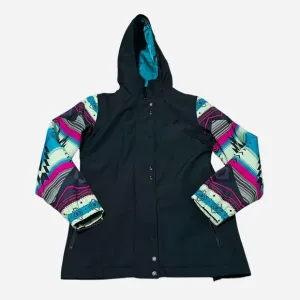Aperture Women's Insulated Colorful Aztec Print Ski &amp; Snowboarding Jacket Size M