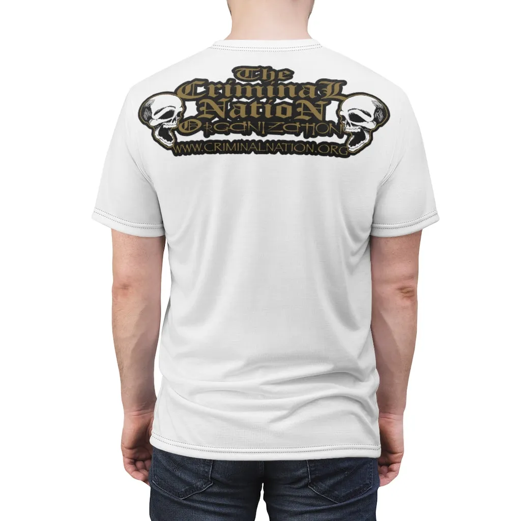 Apocalyptic Preacher White T (Large Logo)