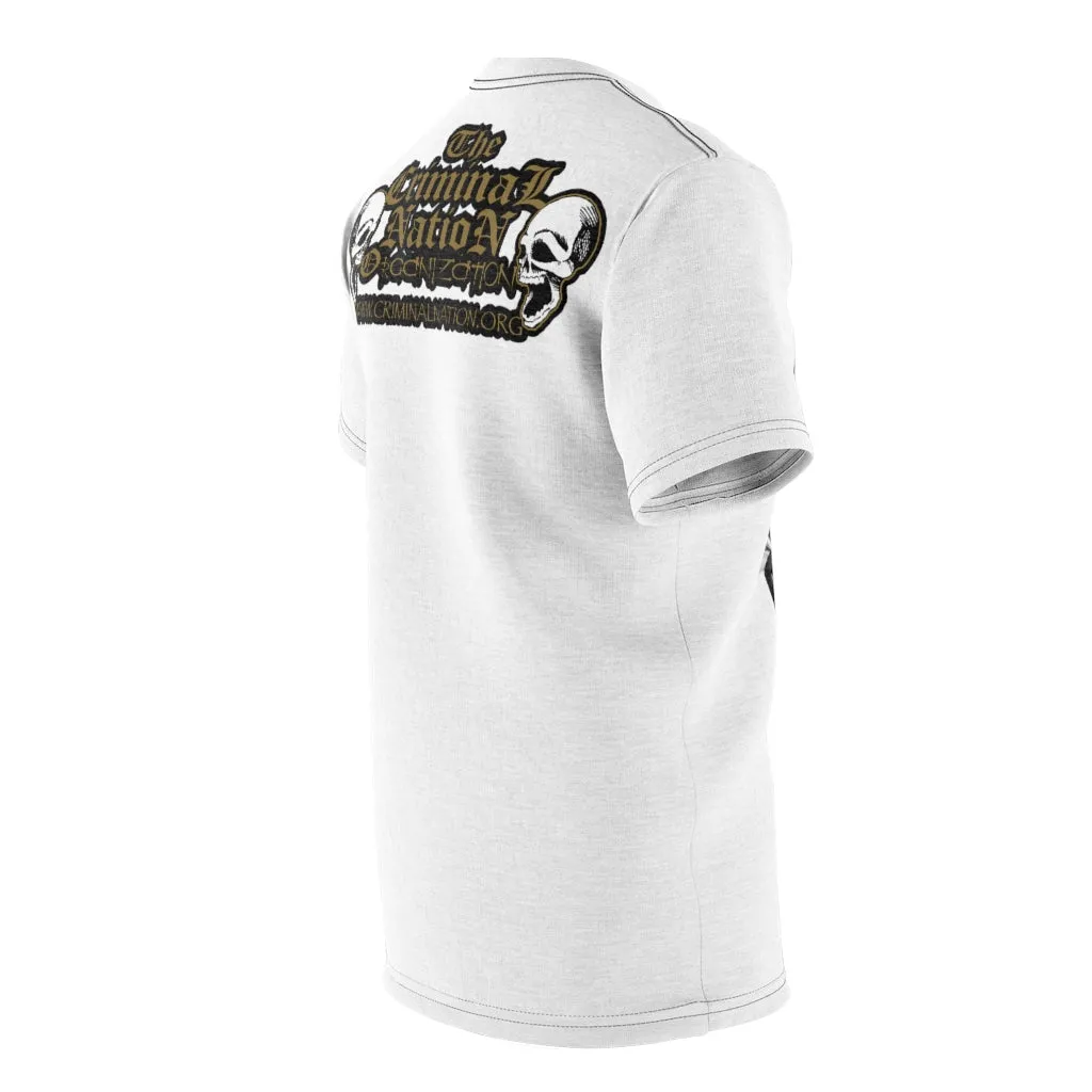 Apocalyptic Preacher White T (Large Logo)