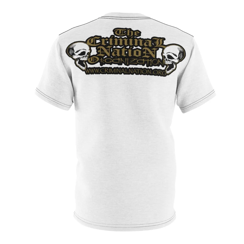 Apocalyptic Preacher White T (Large Logo)