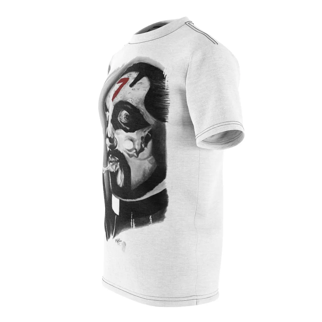 Apocalyptic Preacher White T (Large Logo)