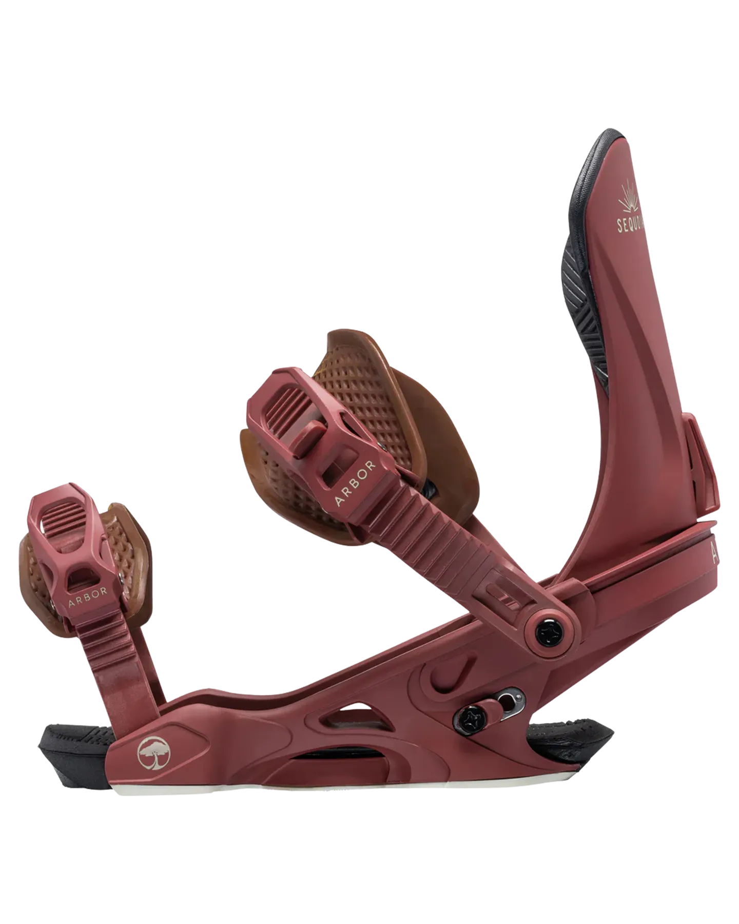 Arbor Sequoia Womens Snowboard Binding - Maroon - 2023