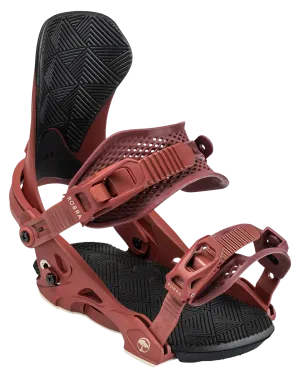 Arbor Sequoia Womens Snowboard Binding - Maroon - 2023