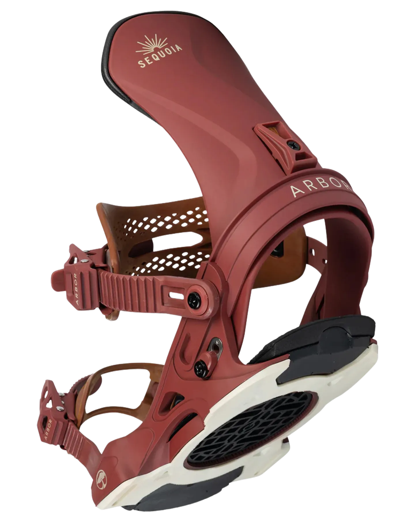 Arbor Sequoia Womens Snowboard Binding - Maroon - 2023