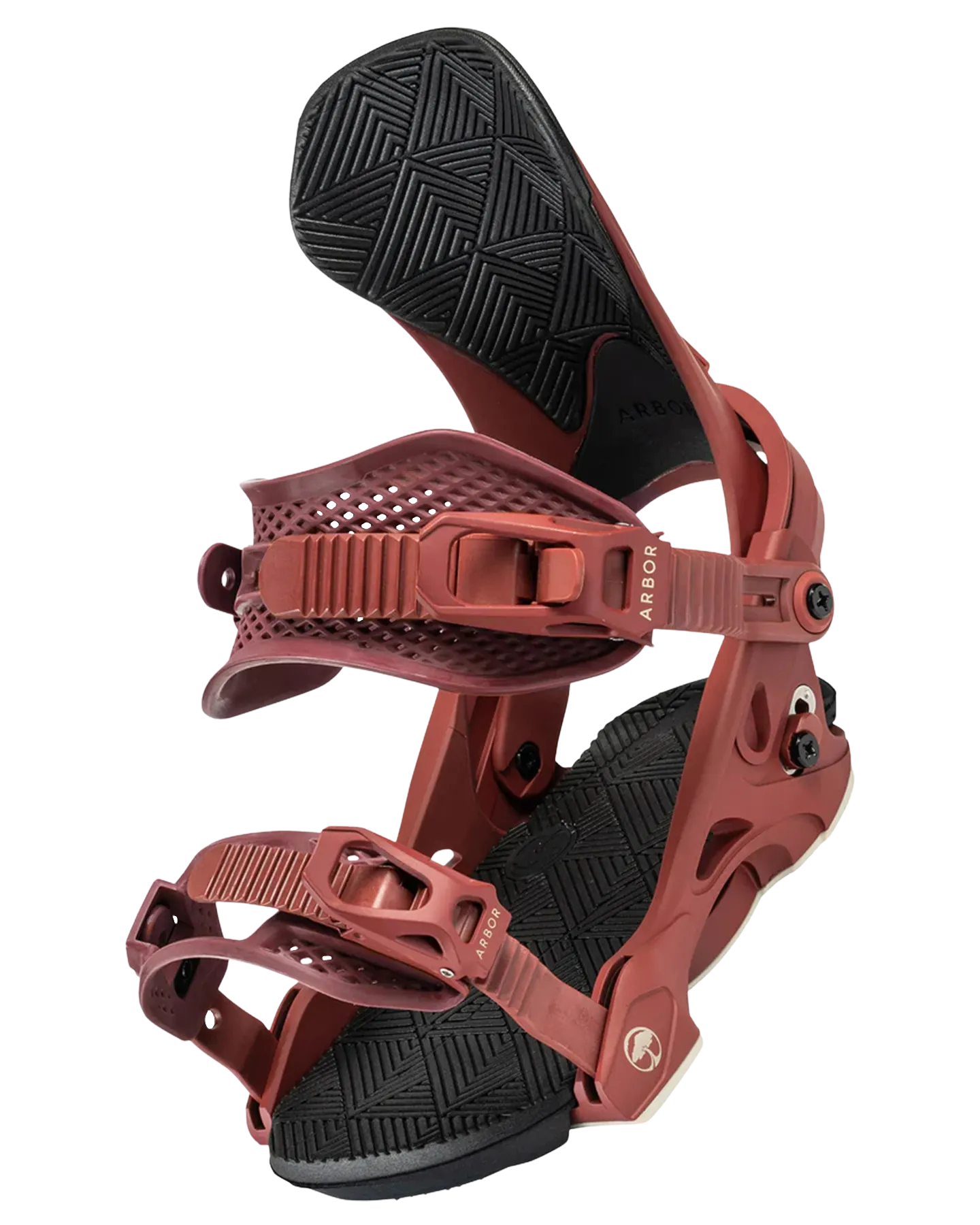 Arbor Sequoia Womens Snowboard Binding - Maroon - 2023