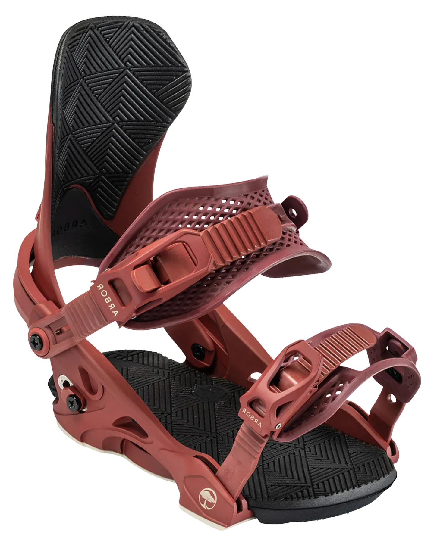 Arbor Sequoia Womens Snowboard Binding - Maroon - 2023