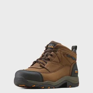 Ariat Mens Duraterrain H20 Steel Distressed Brown Boots