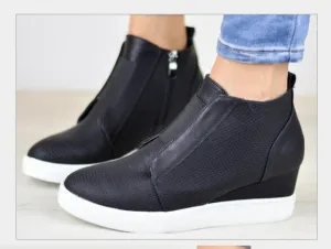 Autumn and Winter Mixed Color Booties Increase Large Size