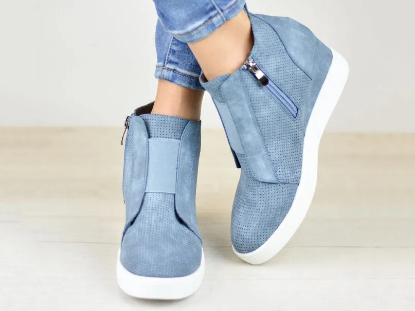 Autumn and Winter Mixed Color Booties Increase Large Size