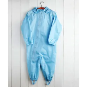 Baby Blue Waterproof Stomper Suit | Grass & Air