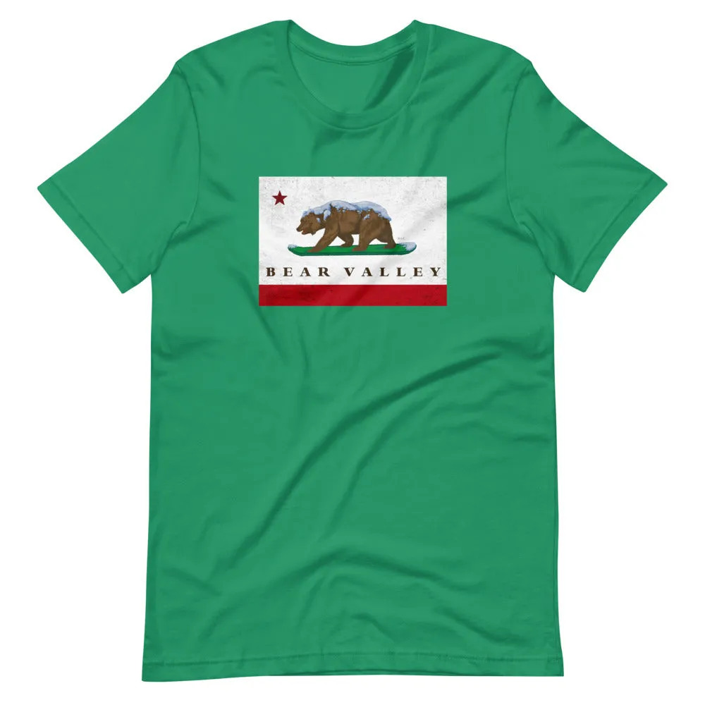 Bear Valley CA Flag Shirt