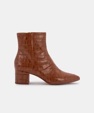 Plain-Toe Oxford Booties