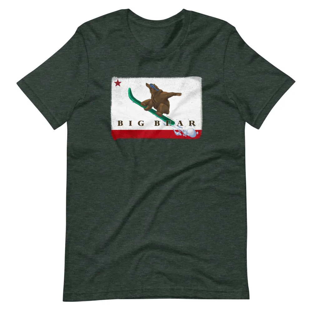 Big Bear CA Grizzly Snowboarding Shirt