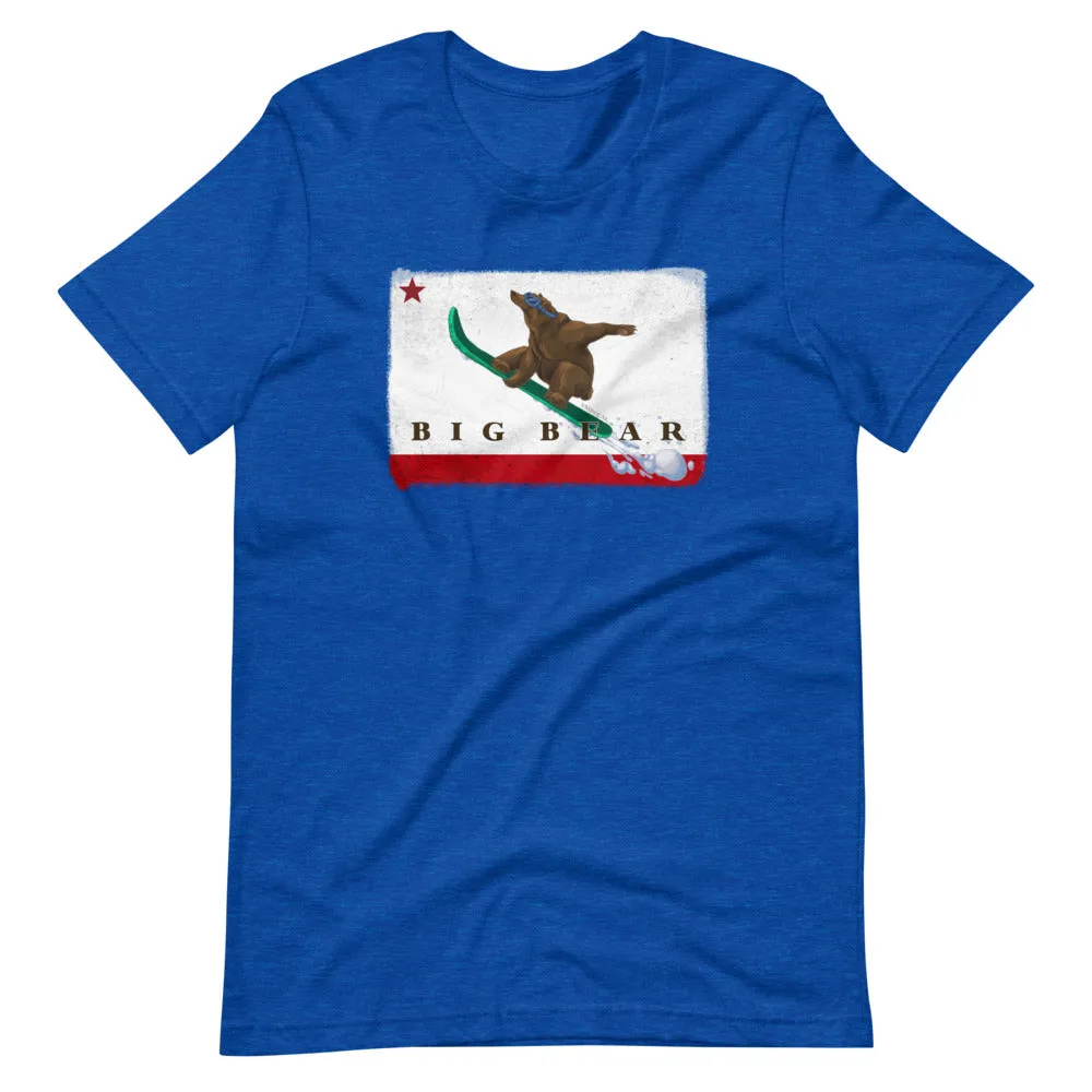 Big Bear CA Grizzly Snowboarding Shirt