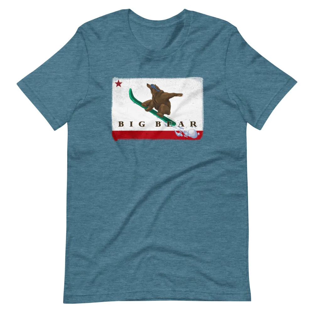 Big Bear CA Grizzly Snowboarding Shirt