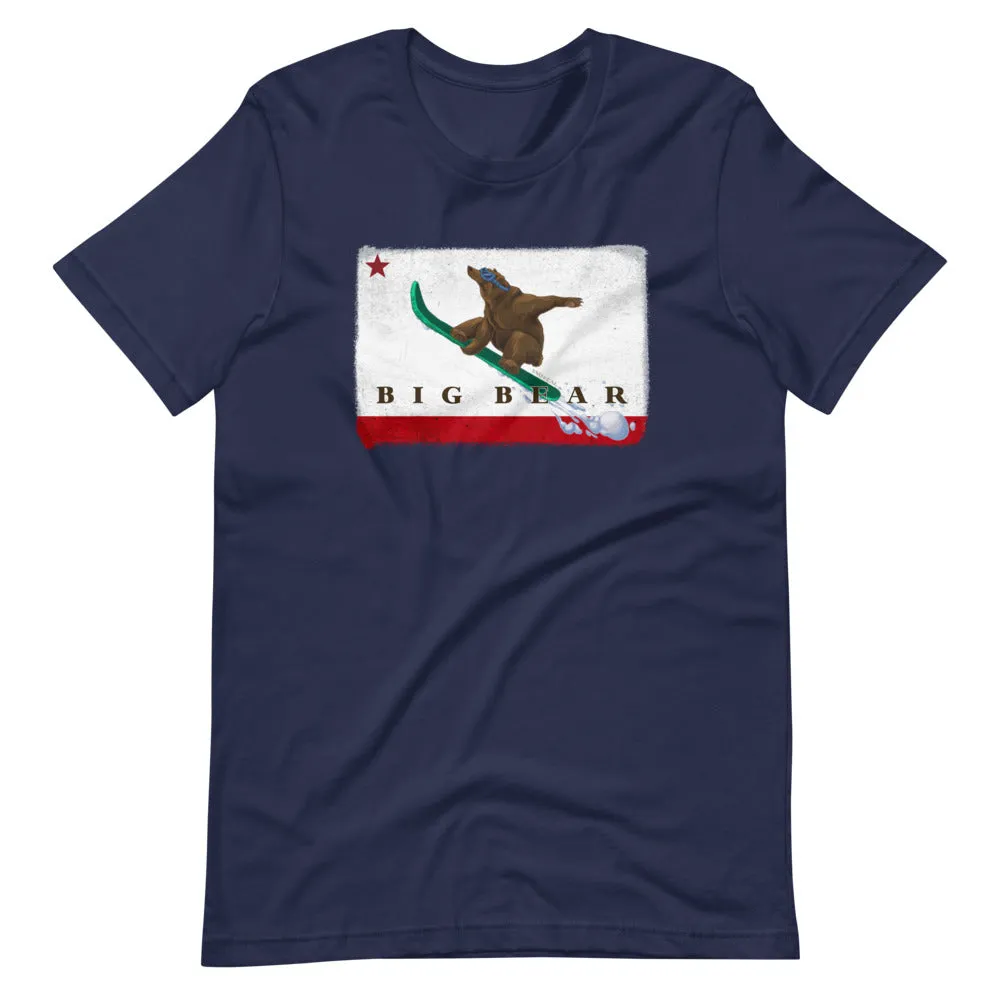 Big Bear CA Grizzly Snowboarding Shirt