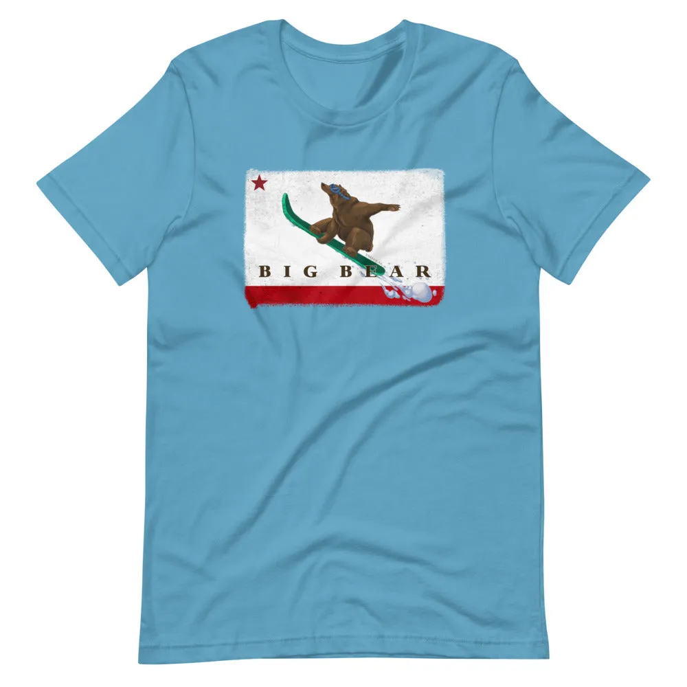 Big Bear CA Grizzly Snowboarding Shirt