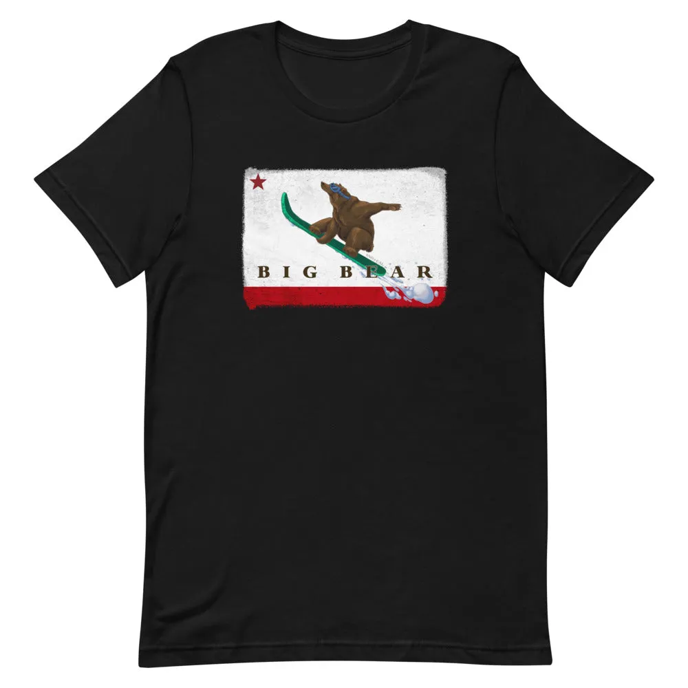 Big Bear CA Grizzly Snowboarding Shirt