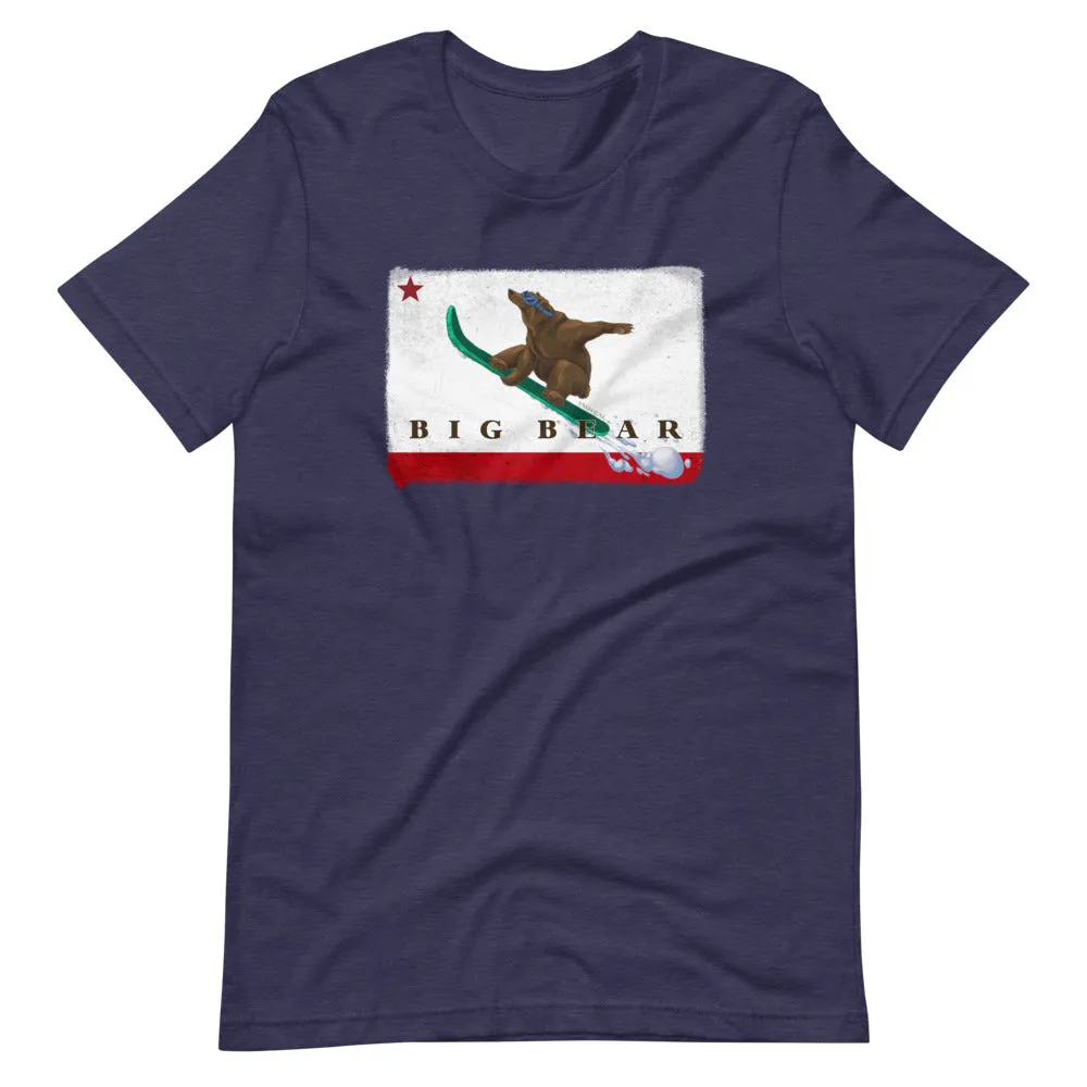 Big Bear CA Grizzly Snowboarding Shirt