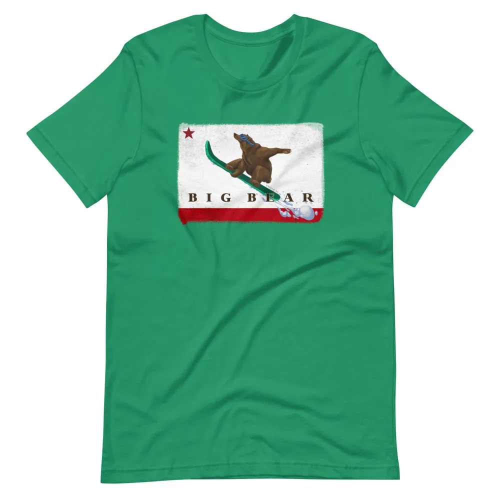 Big Bear CA Grizzly Snowboarding Shirt