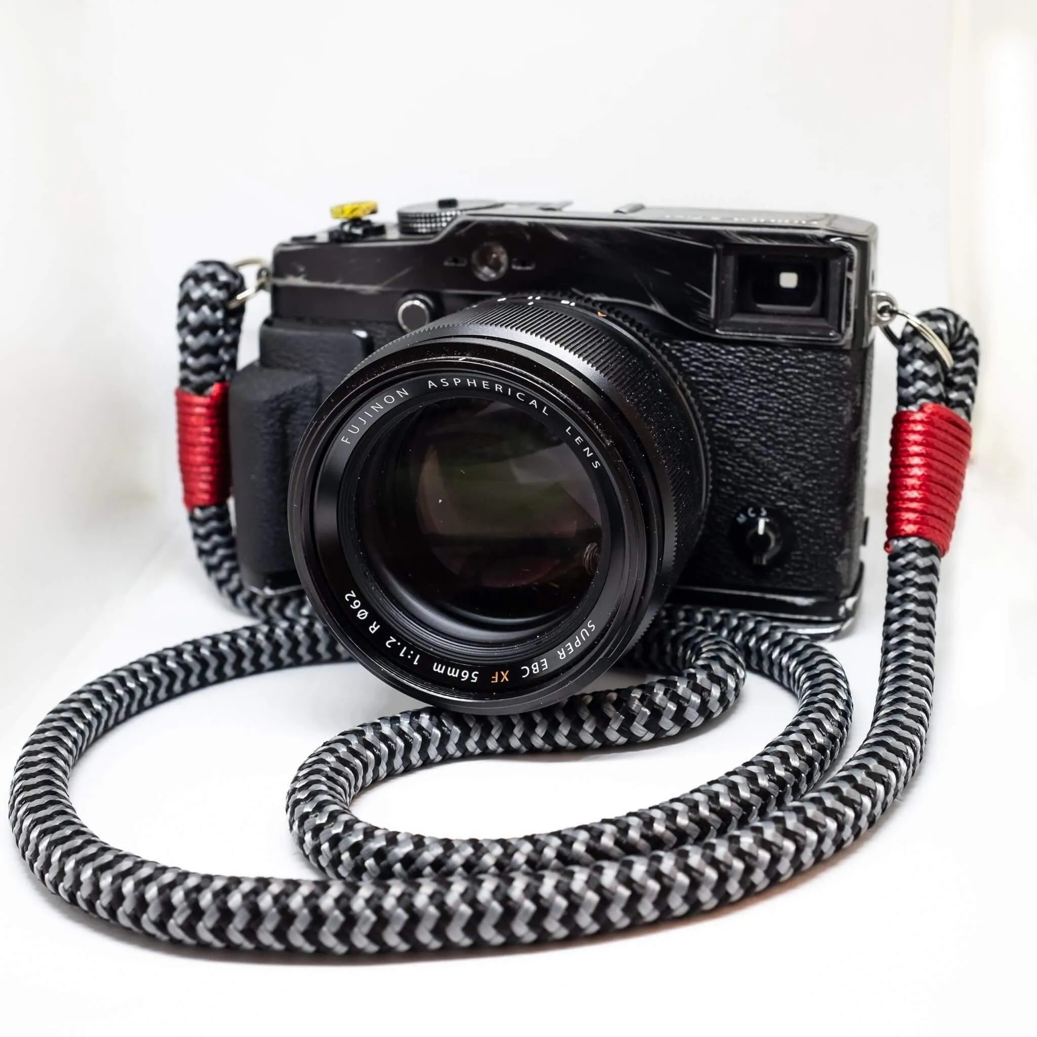 Black - Grey Acrylic Camera Strap