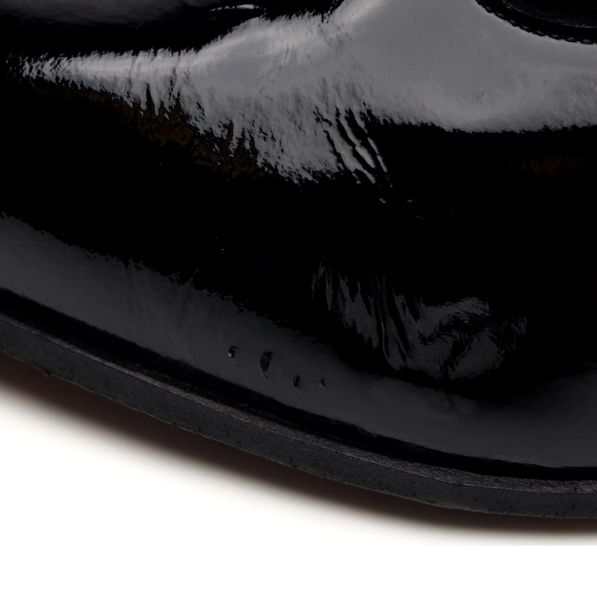 Black Patent Leather Oxford UK 9 F