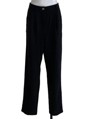 Black Plain Formal Pants