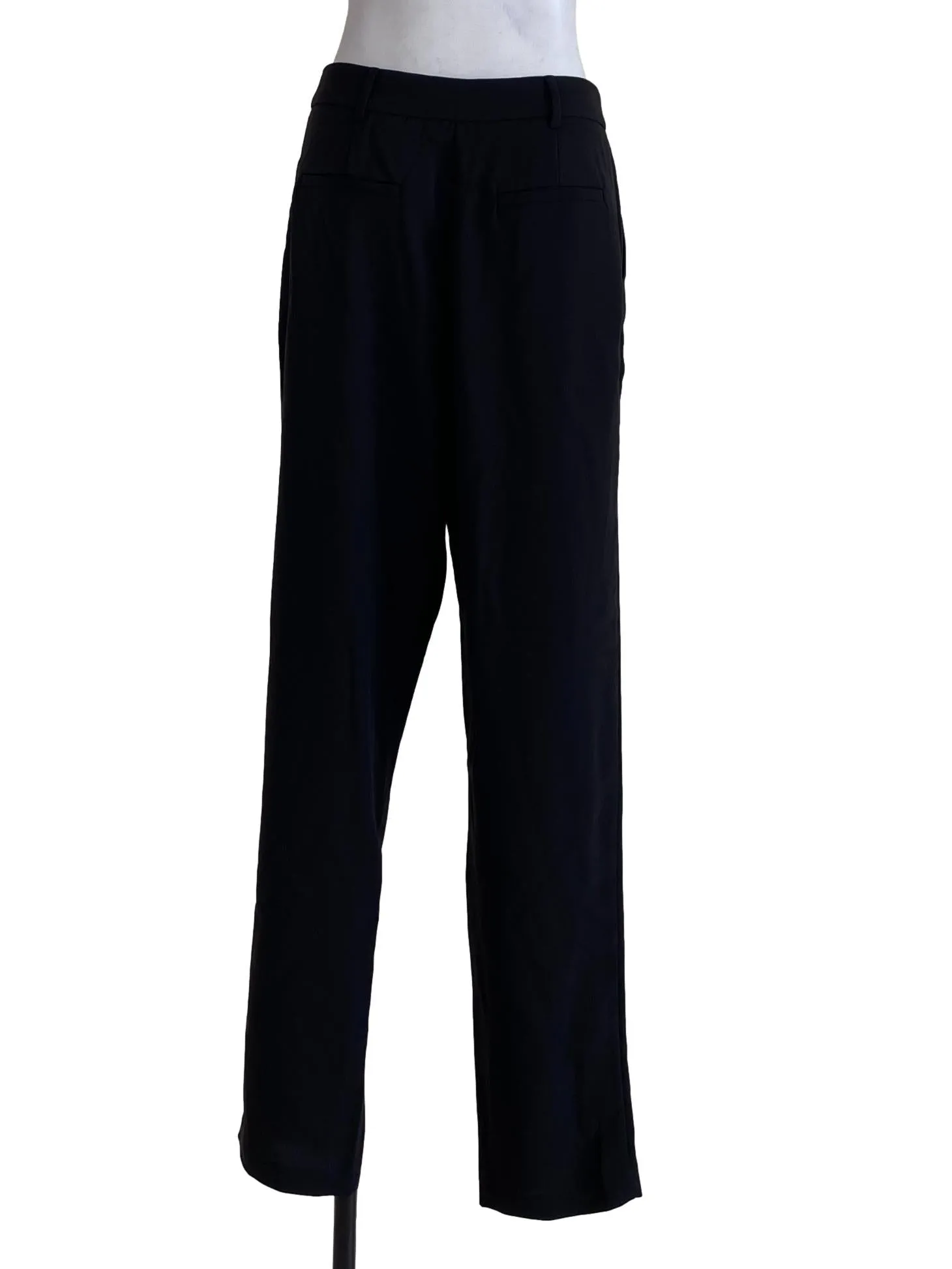 Black Plain Formal Pants