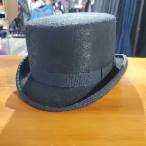 Black Top Hat 6 3/4