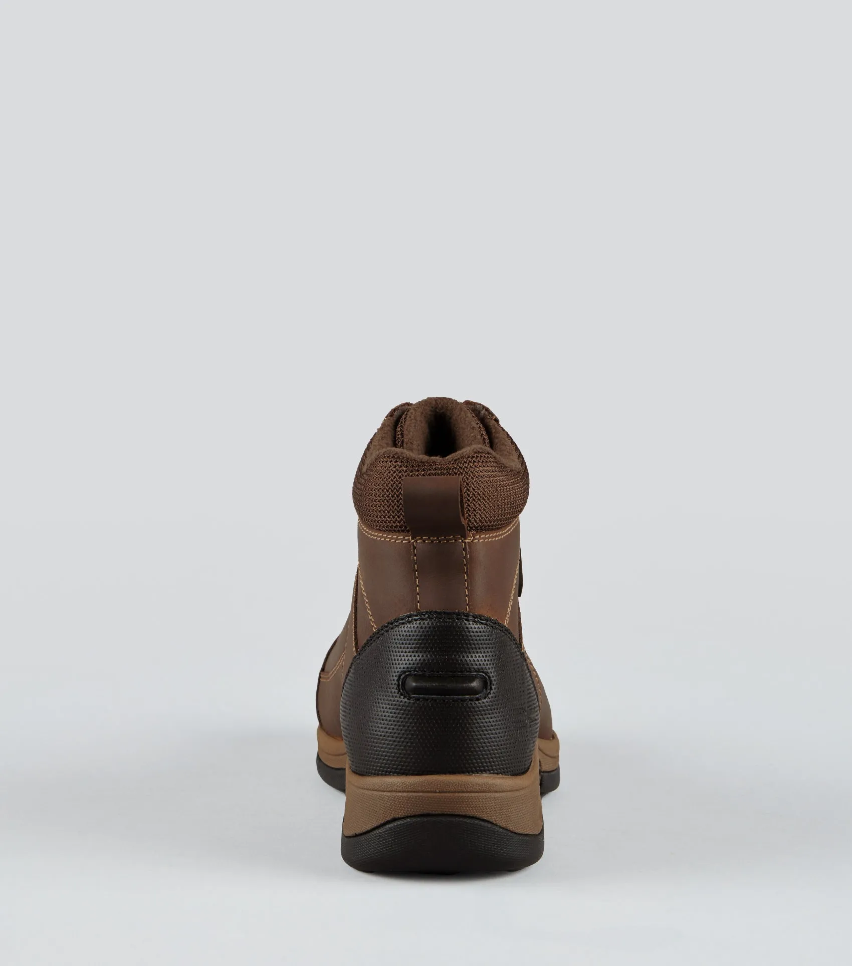Borelli Waterproof Zipped Boots Brown