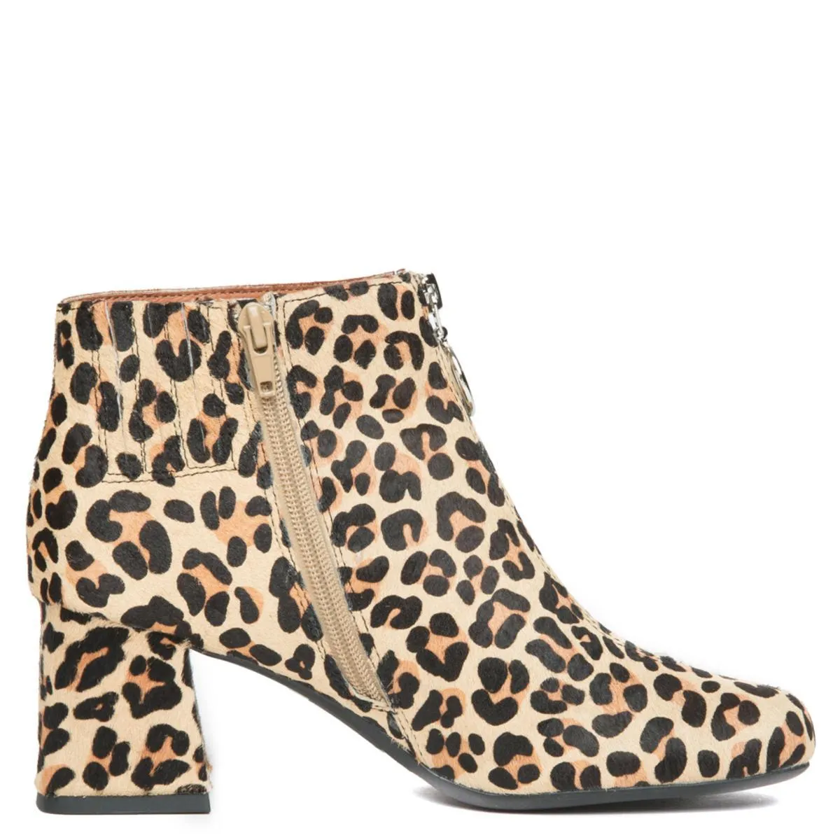 Bossanova-F Cheetah Heeled Booties