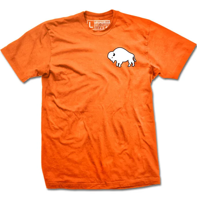 Buffalo Lax art collage t-shirt