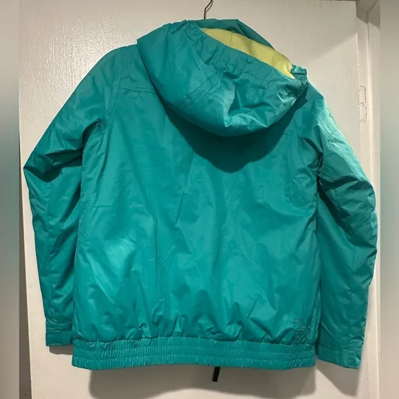 BURTON TWEEN KIDS GREEN SNOWBOARDING JACKET ⛷️