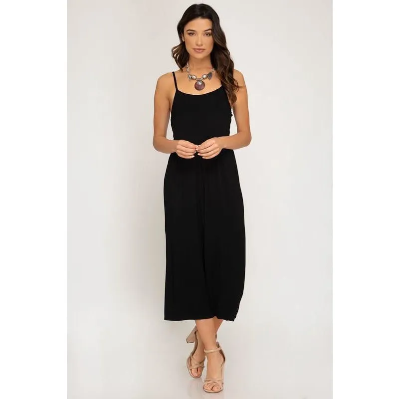 Cami Knit Culotte Jumpsuit