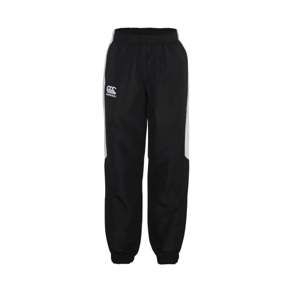 Canterbury Kids Team Side Panel Trackpant - Black & Navy