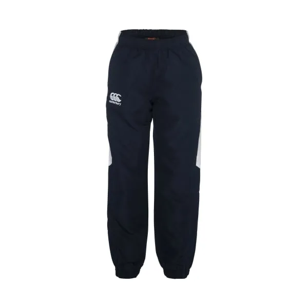 Canterbury Kids Team Side Panel Trackpant - Black & Navy