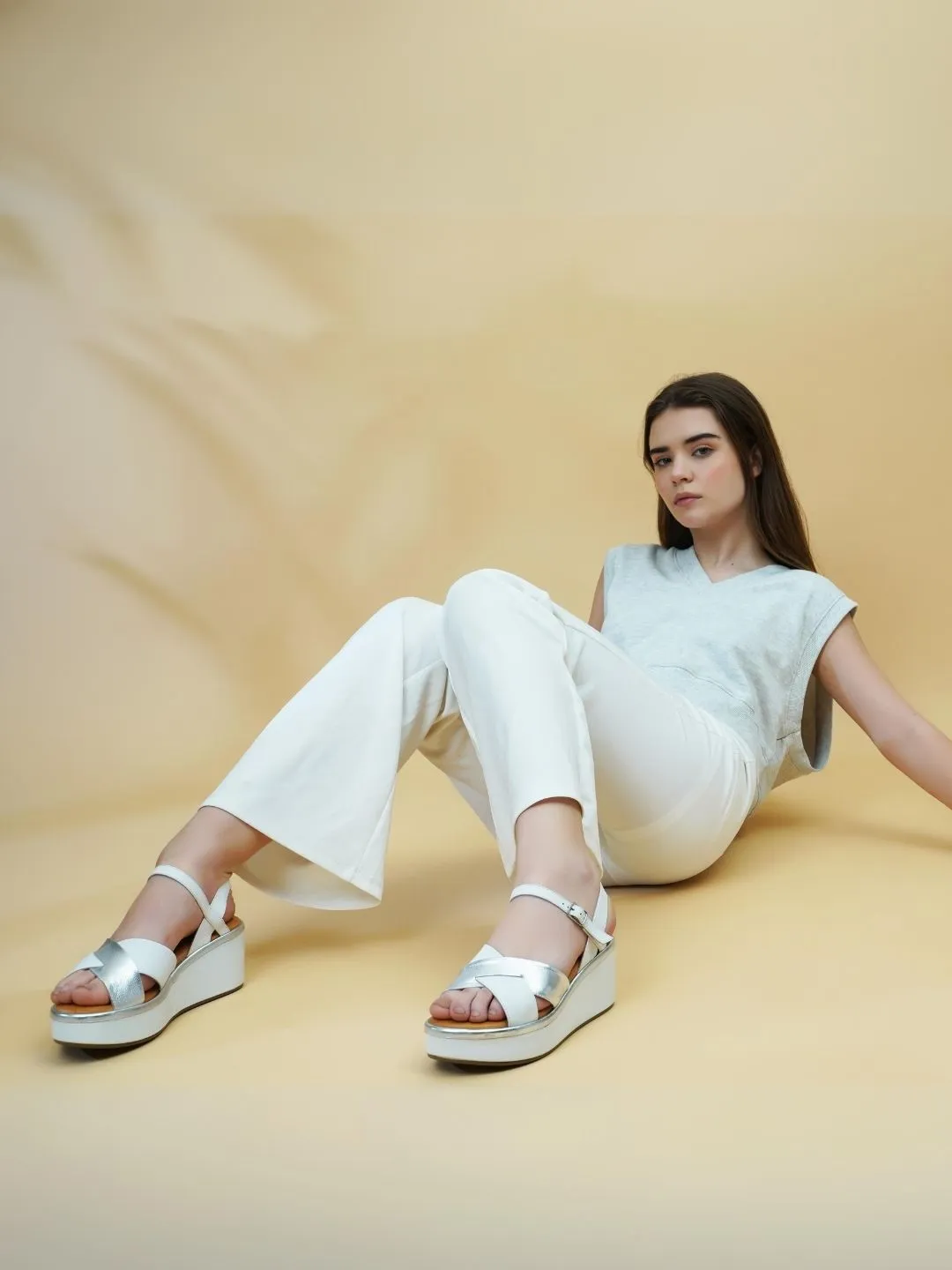 Carol Leather Sandals