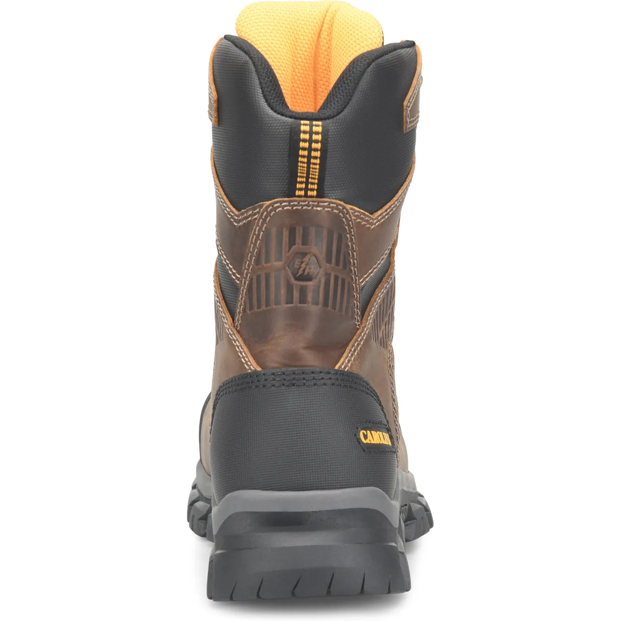 Carolina Men's Falcon 8" Steel Toe Waterproof Slip Resist Work Boot -Brown- CA3592