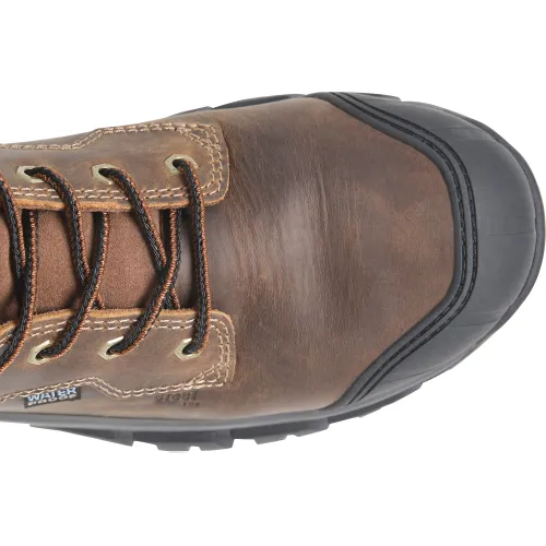 Carolina Men's Falcon 8" Steel Toe Waterproof Slip Resist Work Boot -Brown- CA3592