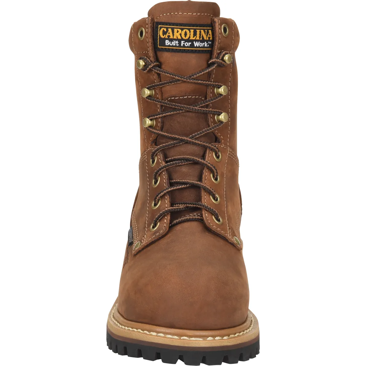 Carolina Women's Elm 8" Comp Toe Waterproof Slip Resist Work Boot -Brown- CA1435