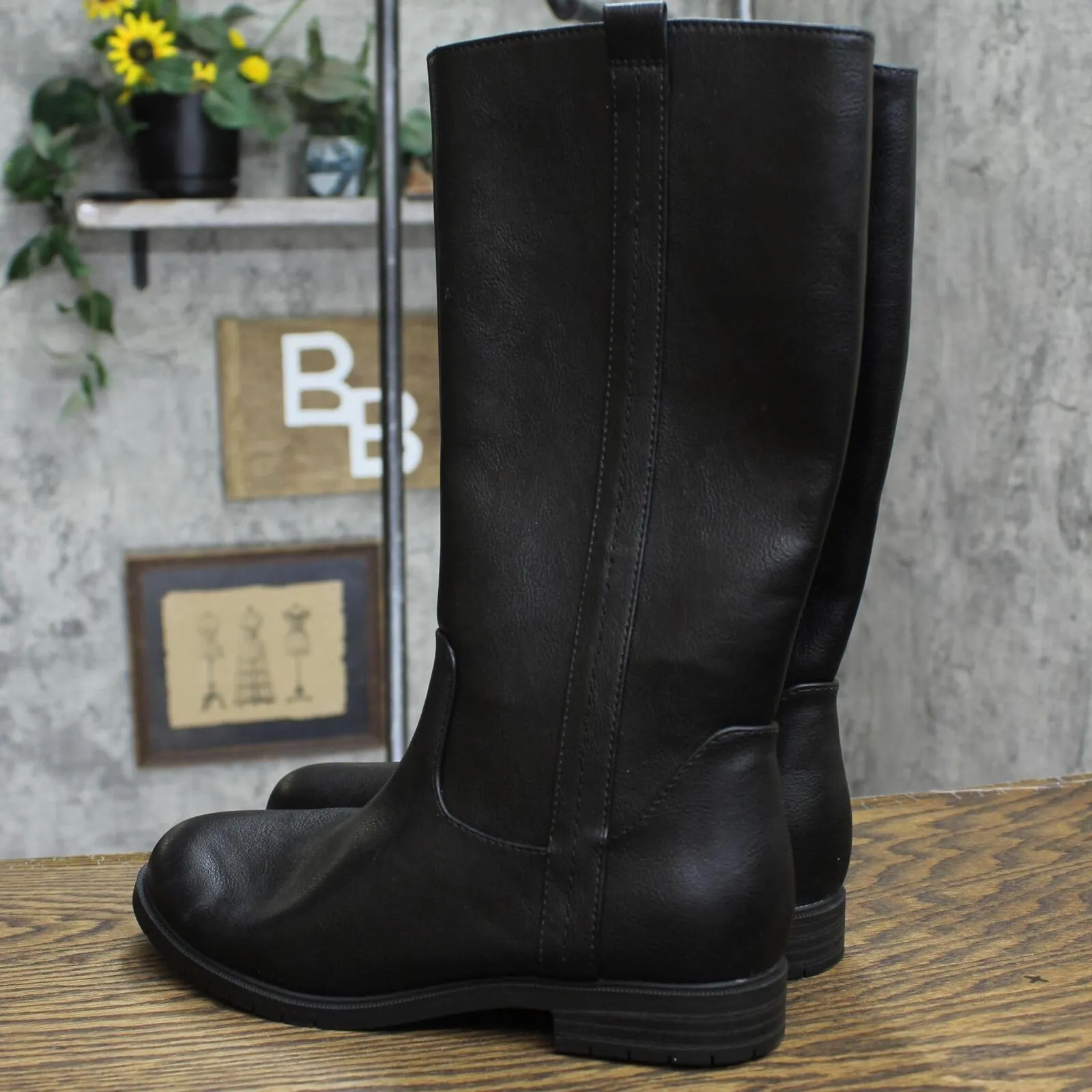Cat & Jack Girls' Ryleigh Riding Boots 88435391
